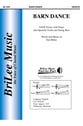 Barn Dance SATB choral sheet music cover